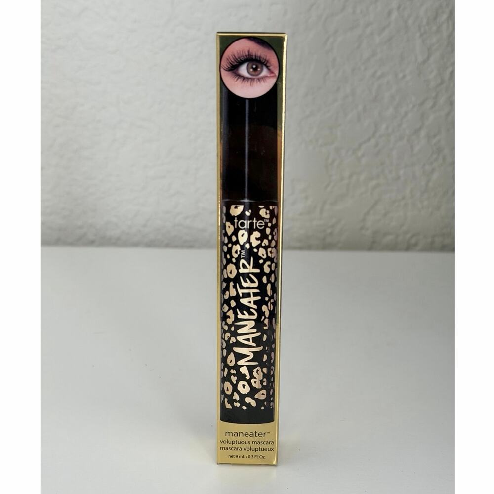 Tarte MANEATER Voluptuous Mascara FULL SIZE 0.3 oz Black NEW